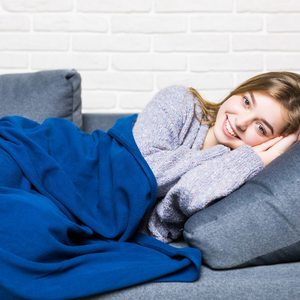 Classic Fleece Gift Blanket - Lightweight & Soft for Holiday Pack of 2.