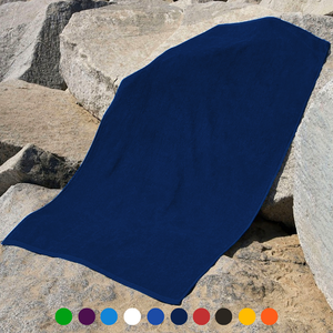 Jewel Collection Beach Towel: 100% Cotton Velour (0.83lb).