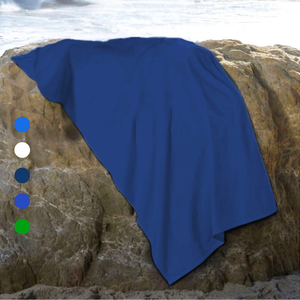 Platinum Collection Beach Towel: 100% Cotton Terry Velour.