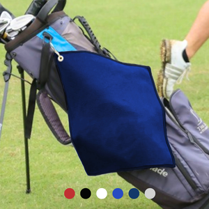 Small Microfiber Waffle Golf Towel: Corner Grommet & Hook Pack of 3.