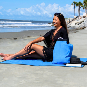 Holiday Travel Beach Blanket – Sand-Repellent & Gift Ready.