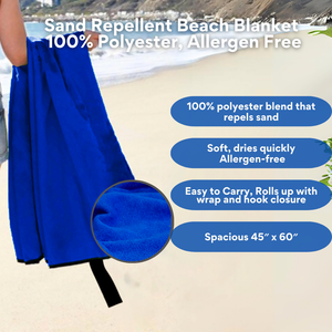 Holiday Travel Beach Blanket – Sand-Repellent & Gift Ready.