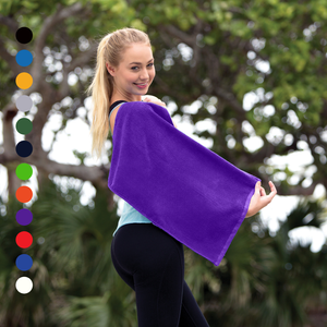 Diamond Collection: Sport Towel, 100% Cotton Terry Velour Pack of 4.