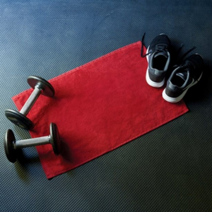 Diamond Collection: Sport Towel, 100% Cotton Terry Velour Pack of 4.